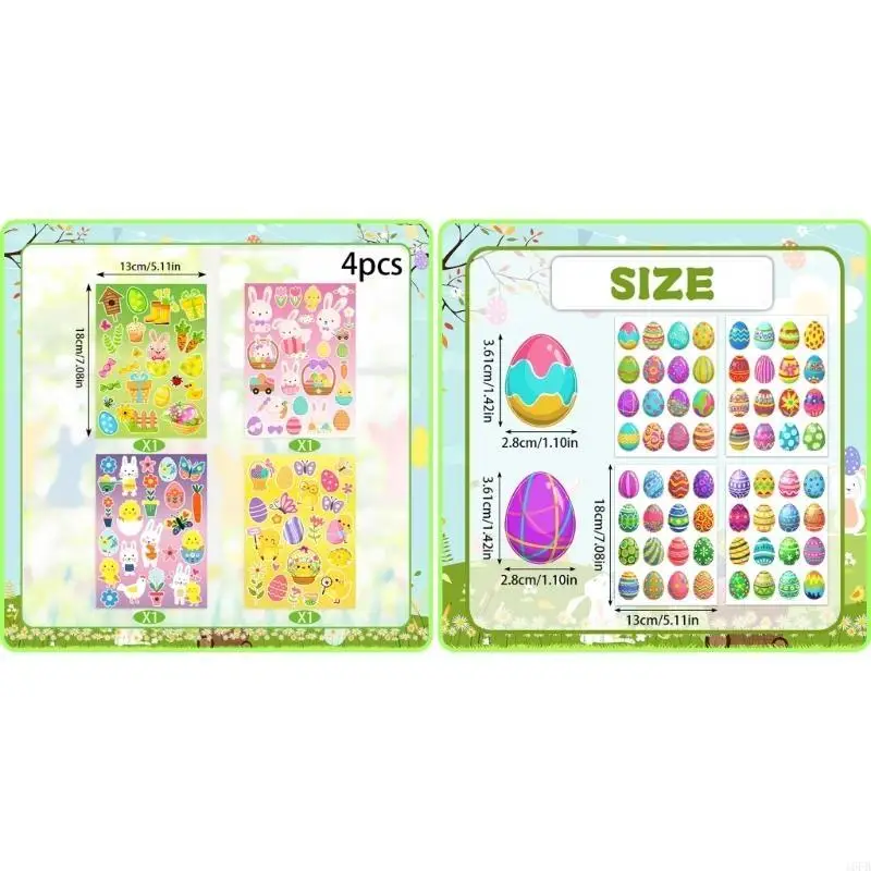 96/144PCS Cartoon Sticker Decorative Trappling Label для упаковки конверта Seal