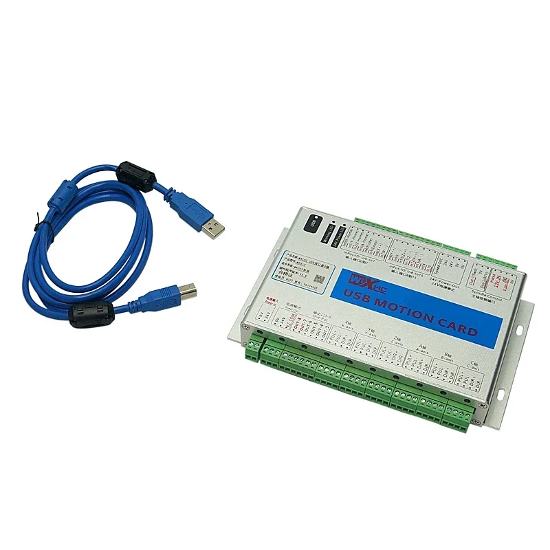 Scheda driver di controllo del movimento CNC 3/4/6 assi 2000KHz Mach3 Mach4 Scheda breakout Porta USB e Ethernet per controller macchina CNC