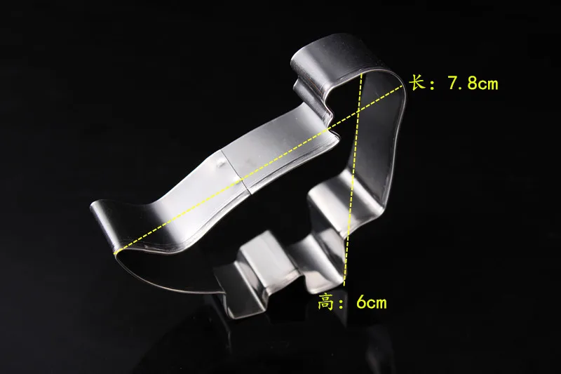 4pcs/set   Stainless Steel Dinosaur Fondant Cake Biscuit Cookie Cutter Decorating Tool Mold Mould D986