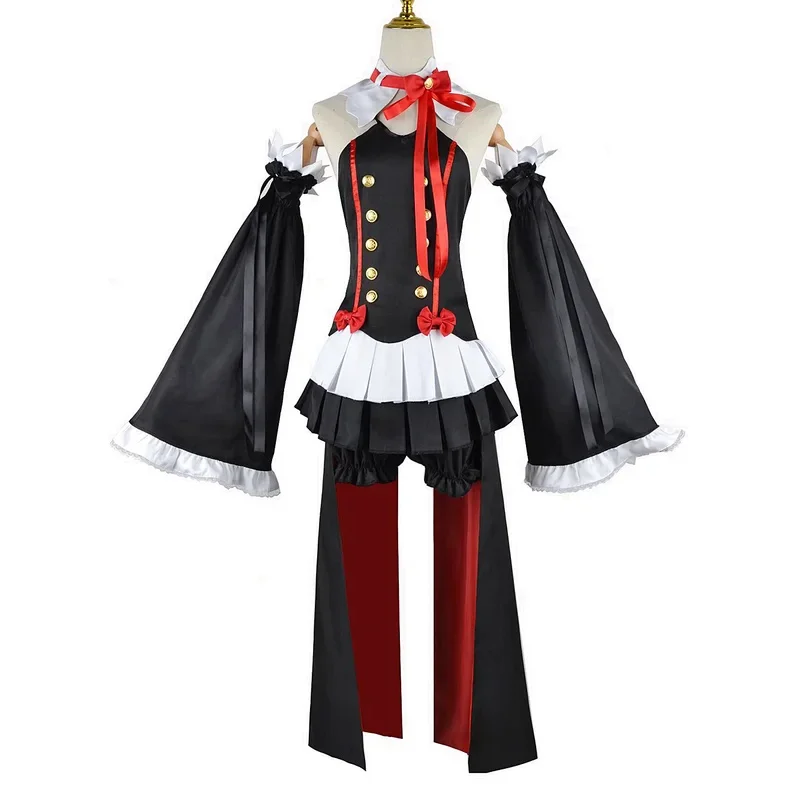 SN55The Ending Flame Angel Cos Dress Halloween Vampire Anime Set Krulu Cosplay Vestiti Ragazza @ 54WE