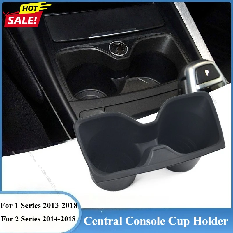 

Для BMW 1 2 серии F20 F21 F22 F23 F87 2013-2018 Автомобильный передний центральный ряд управления, держатель для чашки для воды, стол для хранения