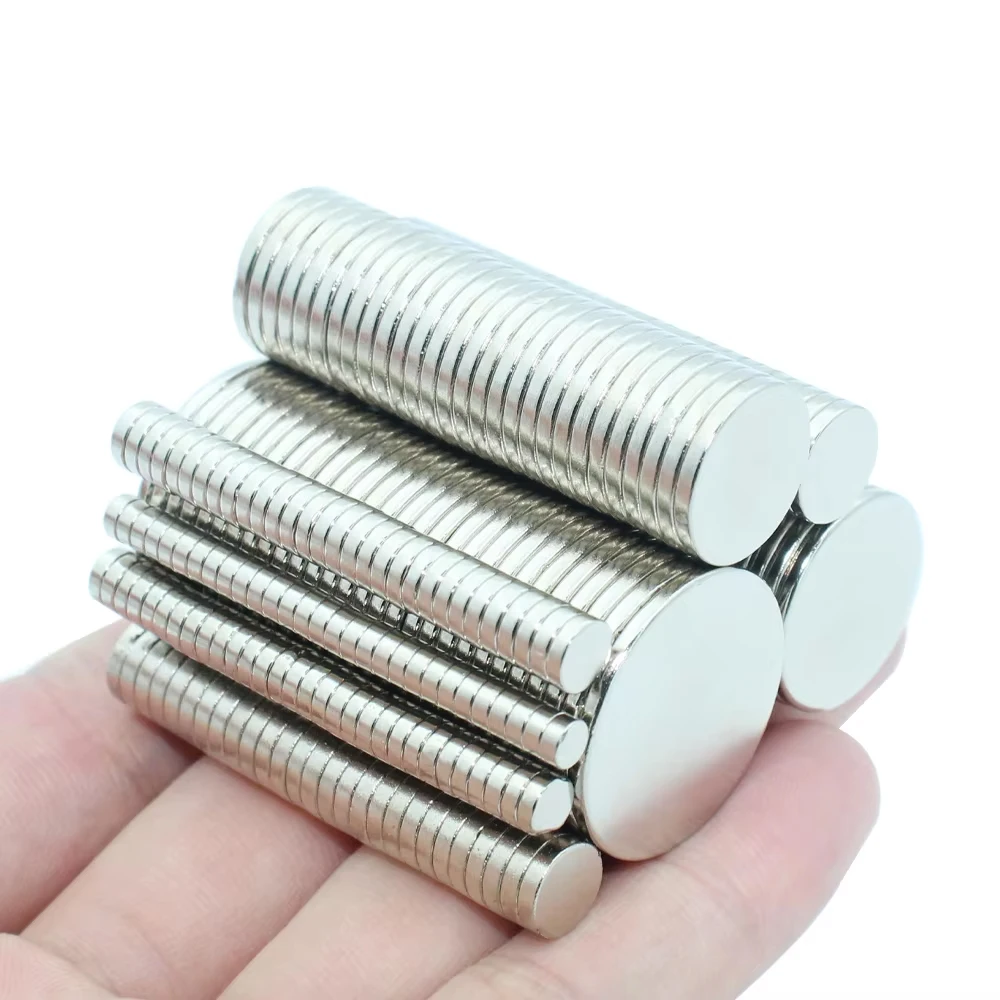 مغناطيس دائري قوي للغاية 6x1,8x3,8x5,10x1,10x2,10x3,12x2,15x2,20x3 مللي متر مغناطيس نيوديميوم قوي دائم ندفيب مغناطيس القرص Imans