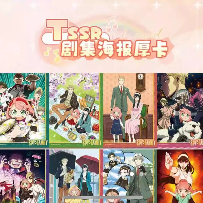 Genuine KAYOU Spy×Family Card Special Operations School Pack Anya Forger Yor Forger Twilight Anime Collection Cards Toys Gifts