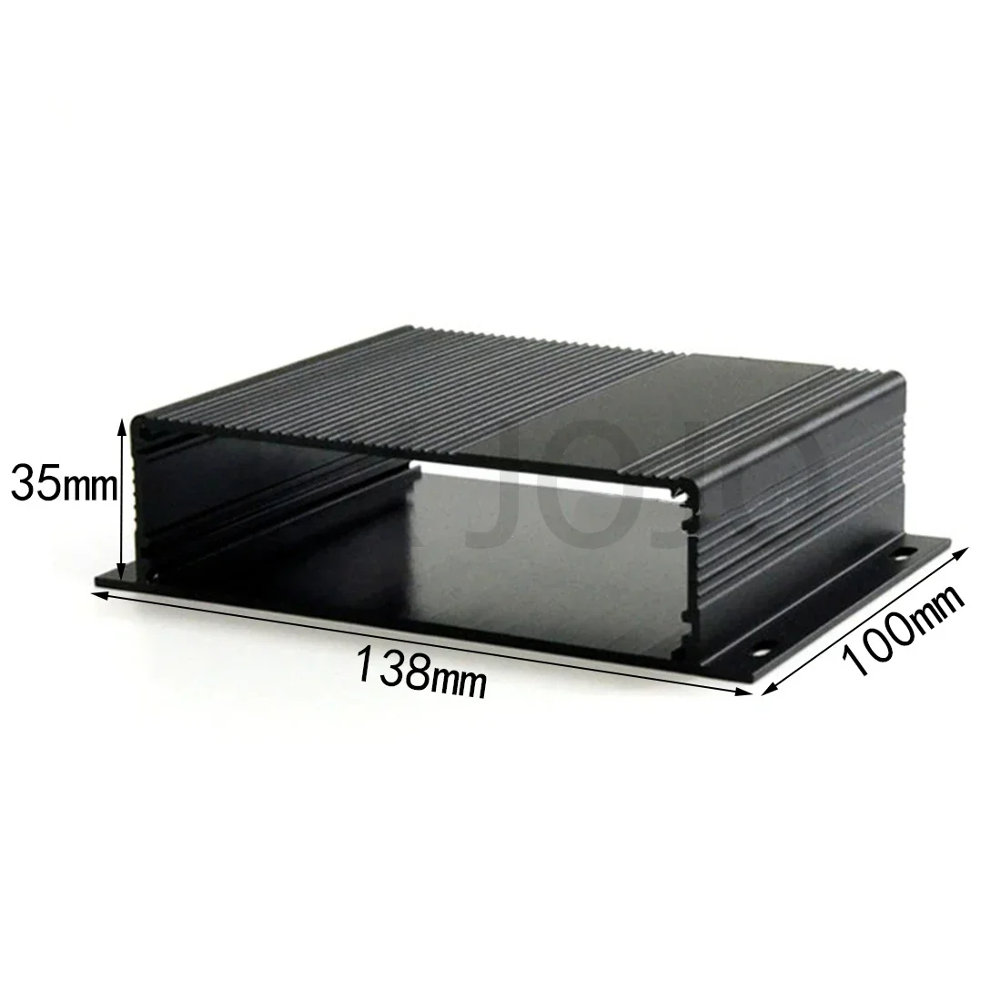 

Aluminum Enclosure 138*35*100mmIntegrated Box PCB Instrument DIY Electronic Project Case Protective Box Black