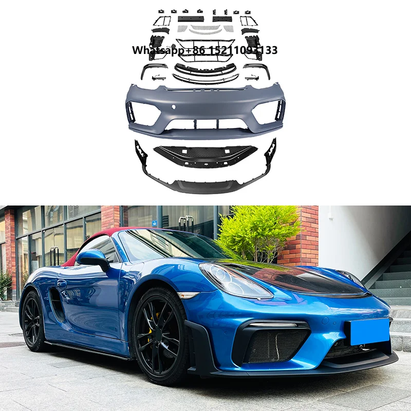 2012-2016 981 Car Upgrade Front Bumper Assembly Kit New Condition Fit Suitable