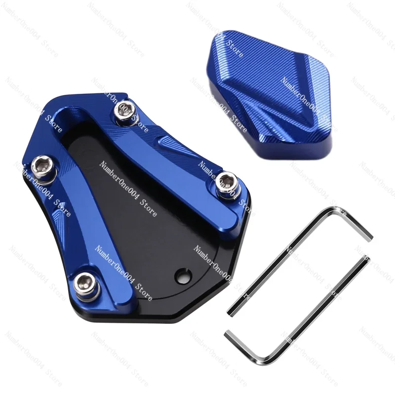 

Motorcycle Foot Side Stand Enlarger Plate Kickstand Extension for ZONTES 368G Motorcycle Kick Stand