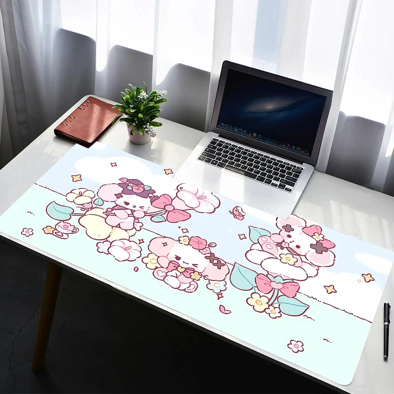 Mouse Pad PC Non Slip Rubber Cartoon Mousepad Laptop Gamer Cabinet Keyboard Pad Office Anime Dog Computer Gaming Desk Mouse Mat