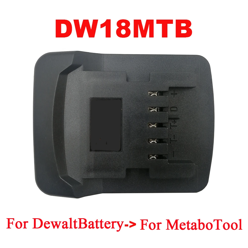 DW18MTB Adapter Converter For Dewalt 18V 20V 60V Li-ion Battery For Metabo 18V Lithium Tool