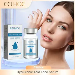 Hyaluronic Acid Face Serum Shrink Pores Brightening Skin Rejuvenation Eye Bags Removing Dark Circles Moisturizing Facial Essence