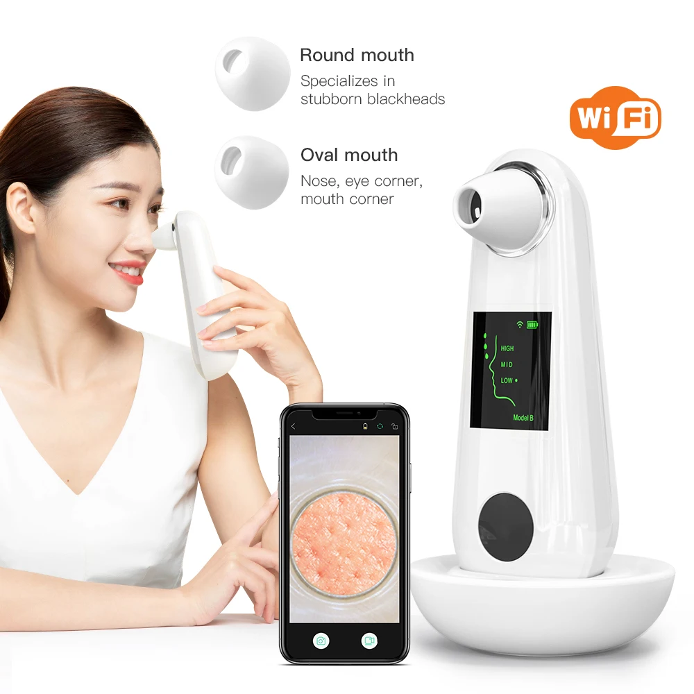 مكتبة ذكية الجمال مخصصة HD فراغ المسام المطهر الساخن الباردة مزيل الرؤوس السوداء أحدث مصنع مخصص البصرية #5