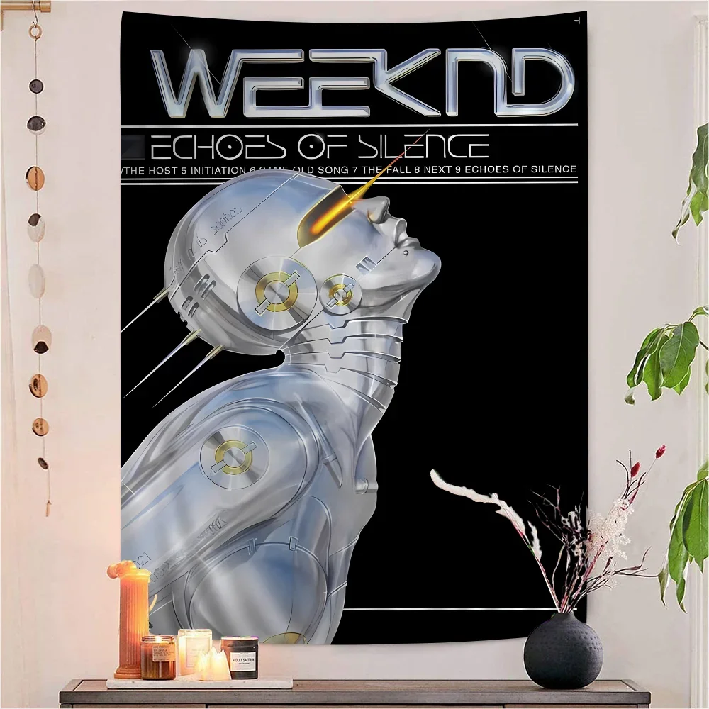 Art H-Hajime S-Sorayama Cartoon Tapestry Wall Hanging Decoration Household Home Decor