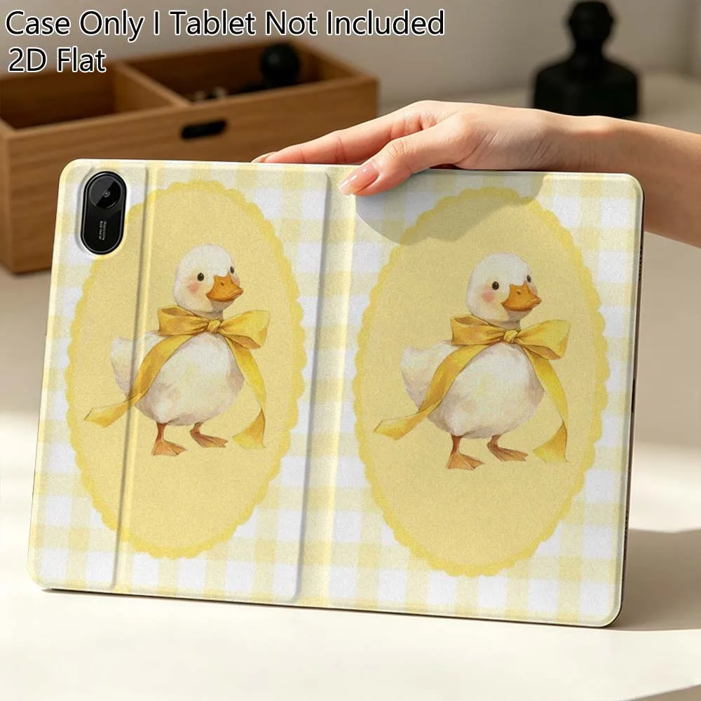 

Yellow Duck Dog Tennis Ball Gift For Xiaomi Mi Pad Mini 4 5 6 7 SE Pro Plus Redmi Pad 2 SE 2025 8.8 11 Foldable Tablet Case