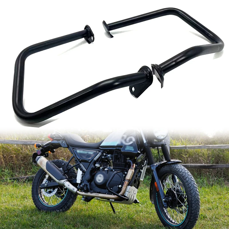 New 2022 Scram 411 Motorcycle Accessories for Himalayan Scram 411 2023 Crash Bar Engine Guard Bumper Frame Protector