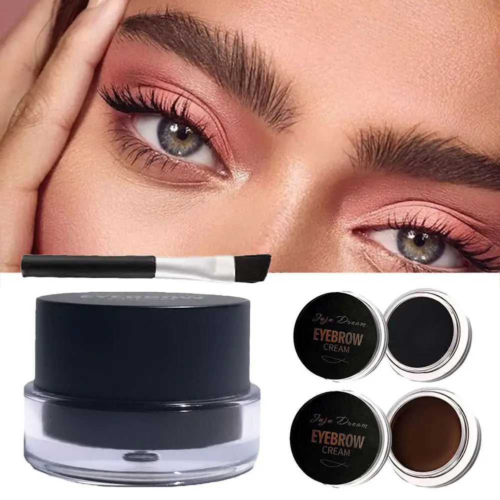 

New Long-lasting Eyebrow Gel Makeup Semi-permanent Dye Cream Waterproof Forming Cosmetics Eyebrow ColorSweat-proof Tint Fil I0L9