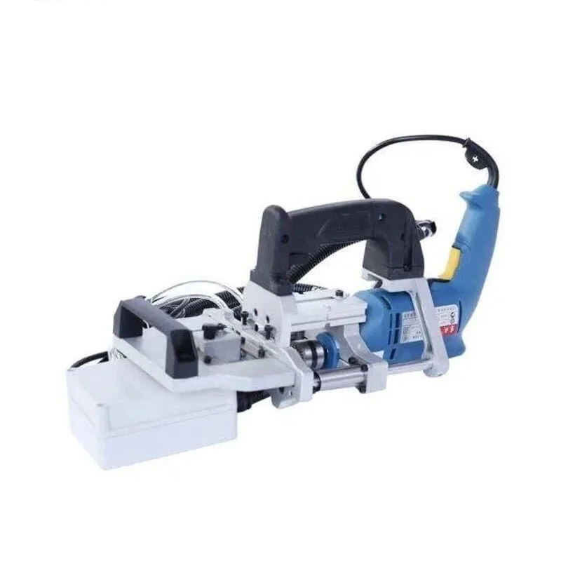 Portable Pneumatic Side Hole Machine Woodworking Drilling Tools Horizontal Drill Side Hole Punching Machine 220V 500W