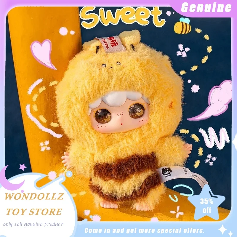 

New Baby Three Kimipapa Animal Series слепая коробка Kawaii виниловая плюшевая кукла сумка кулон декор орнамент модная игрушка для девочек детский подарок