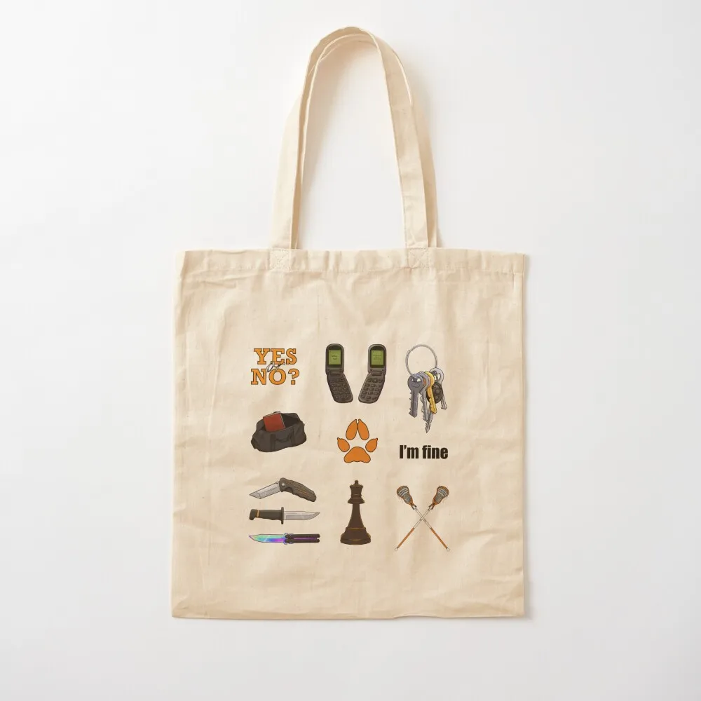 Aftg sticker sheet Tote Bag Canvas bag for women ecological bags Canvas Tote Bag