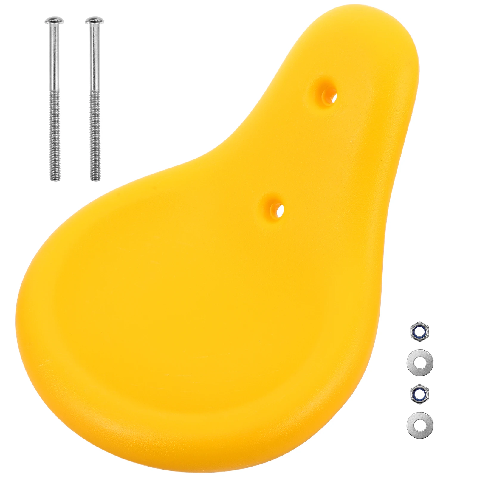 

Outdoor Fitness Equipment Seat Replacement for Seesaw Toy Kids Cushion Playground Plastic Yellow Waterproof Child