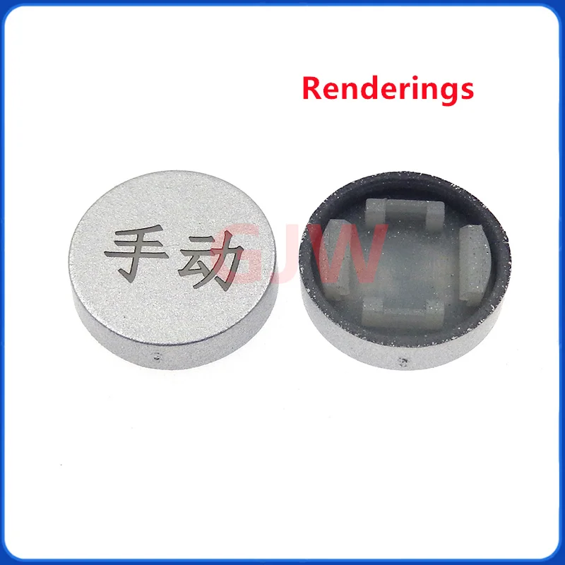 10PCS Plastic transparent key cap Power switch cap Power amplifier panel button cap Switch cap 6 * 6 switch cap