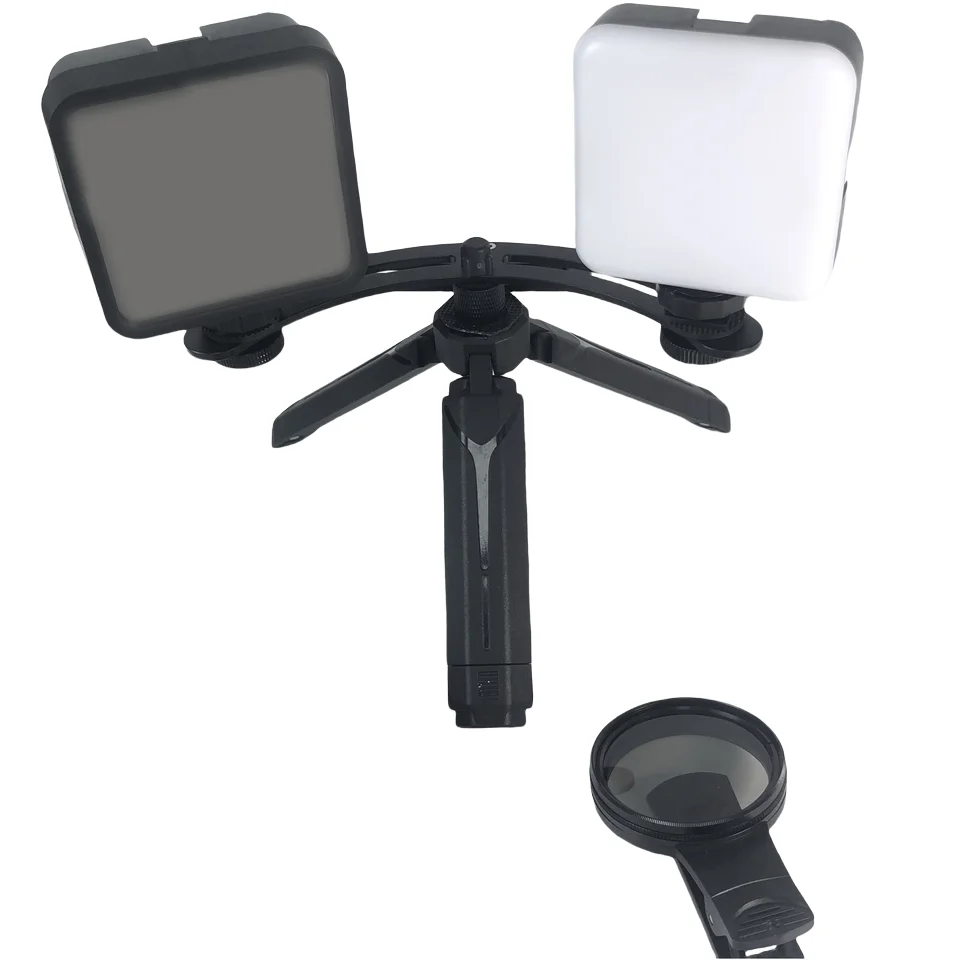 

Full Medical MK019 Photography Equipment Flash Oral Mobile Phone Fill Light With CPL Filter Linear Polarizer