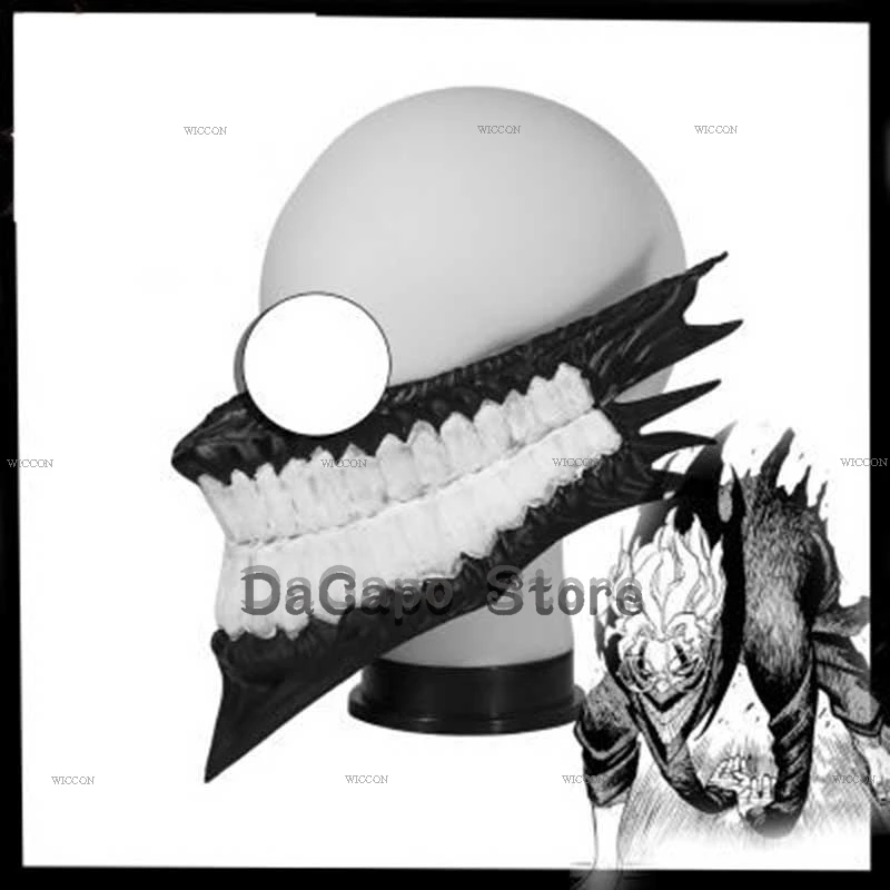 Ken Takakura Ken Okarun Dandadan Cosplay Costume Turbo Granny Mode High Necked Trench Coat Red Black Outfit Halloween Party Suit image 6