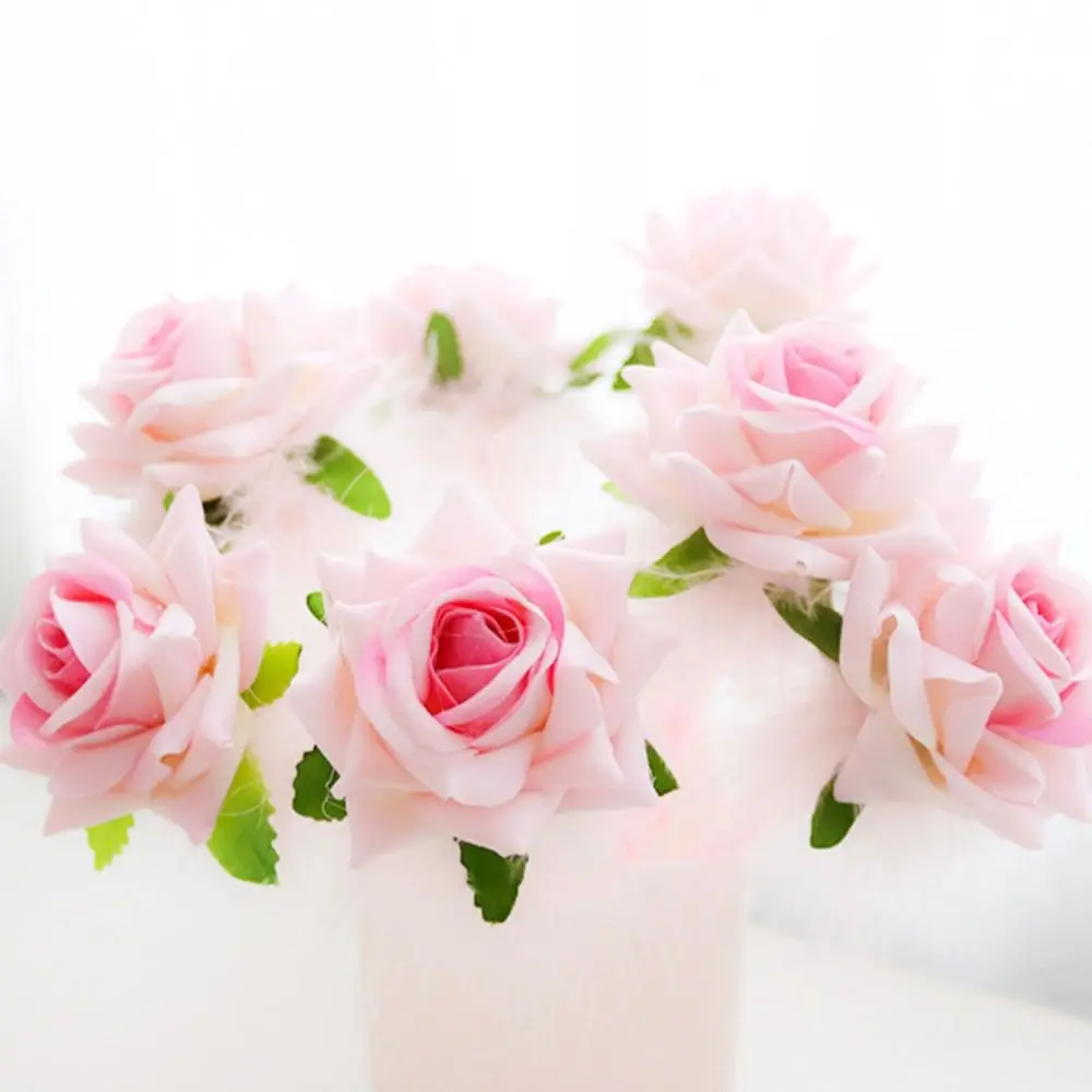 

Best Wishes Rose Flower Ballpoint Pen Writing Smoothly Quick-Drying Neutral Gel Pens Blue Ink Creative Signature Pen Ladies