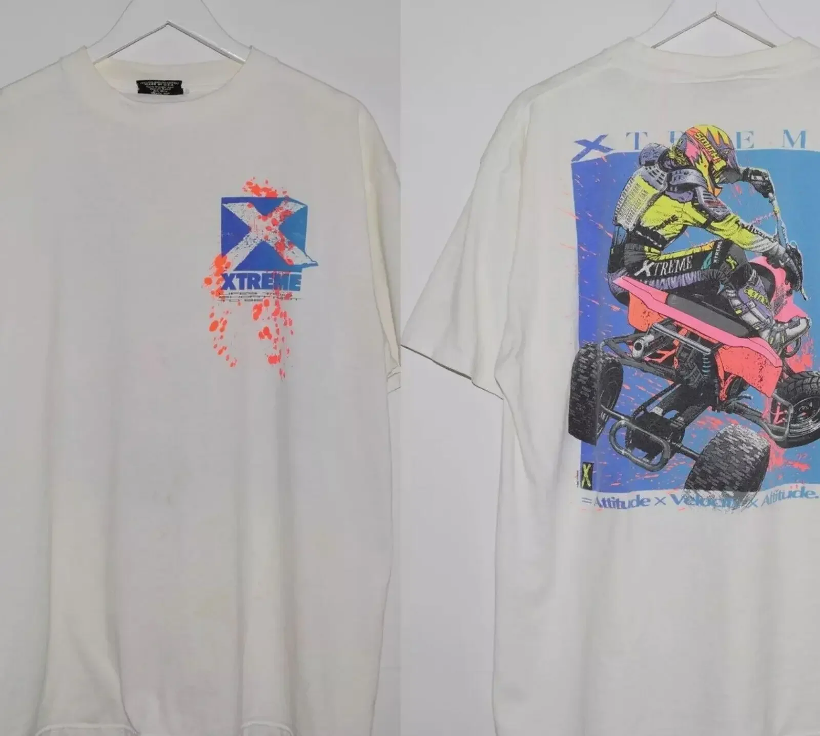 Vintage 1992 Xtreme Motocross Jersey Jeff Matiasevich Supercross T-shirt S-5XL