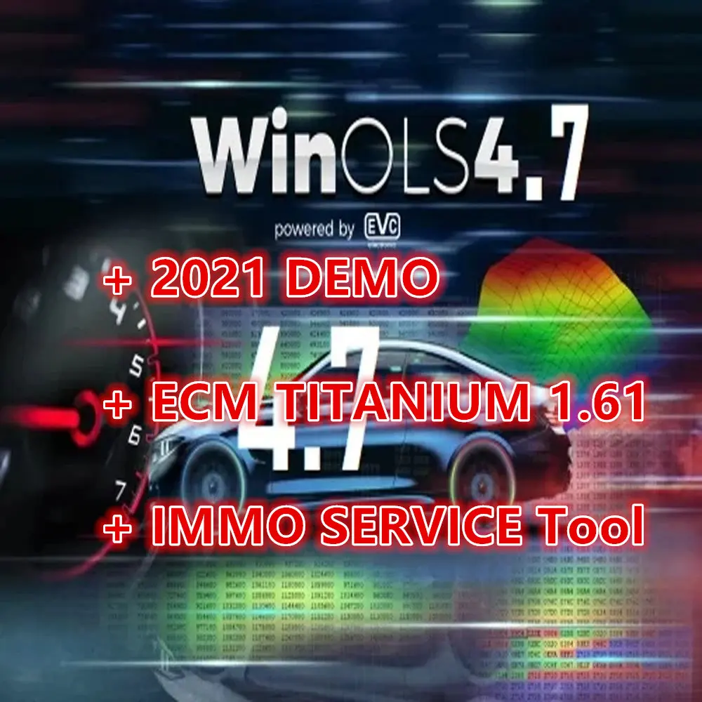 

Winols 4.7 Full Activated Work Windows10 11 No Need Vmware Multi-language+2021 Damos + ECM TITANIUM 1.61 + IMMO SERVICE Tool