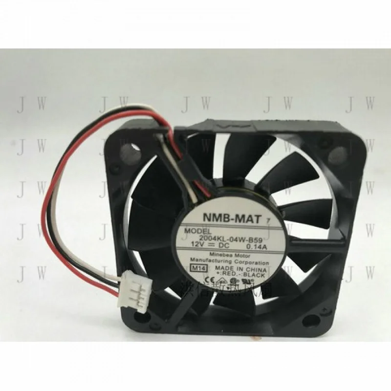 

DDZ FOR NMB Fan 2004KL-04W-B59 DC12V 0.14A 5010 5CM 3 Pin
