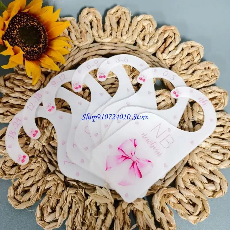 77HD 7 قطع من ملابس الأطفال الأكريليك، علامات المرحلة للتصوير الفوتوغرافي الآمن لتذكارات ذاكرة الأطفال حديثي الولادة #4