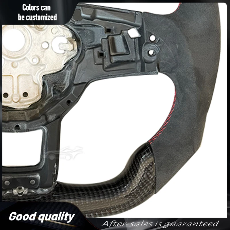 Carbon Fiber Steering Wheel Suitable For Vw Golf 7, 7.5, GTI, Mk7, Can Be Equipped With Carbon Fiber Frame,Car Accessories