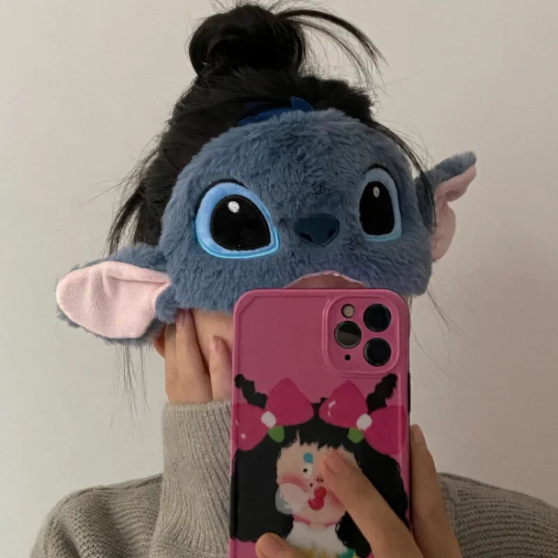 Disney Stitch cute cartoon sleeping eye mask beauty eye mask, travel portable eye mask