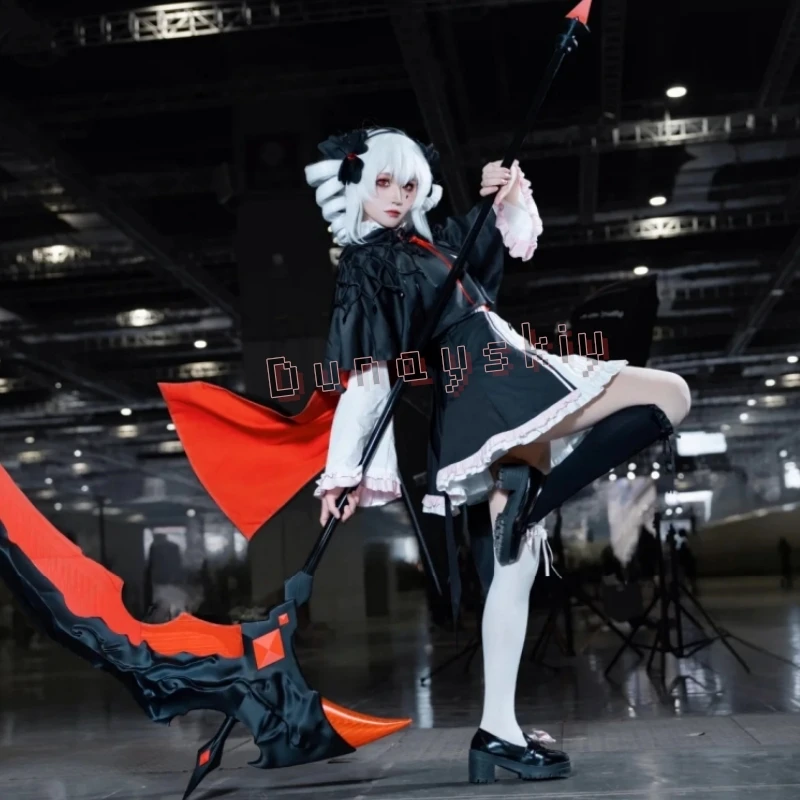 

YogSothoths Yard Tlipoca Little Reaper jirai kei Gothic Lolita Cosplay одежда FullSet Dark Fantasy Anime Outfit Role Playing