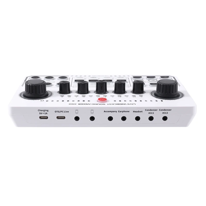 

X50 Professional Recording Studio Sound Cards USB Sound Card Live Broadcast Audio Mixer Interface Ound Card For Live Broadcast