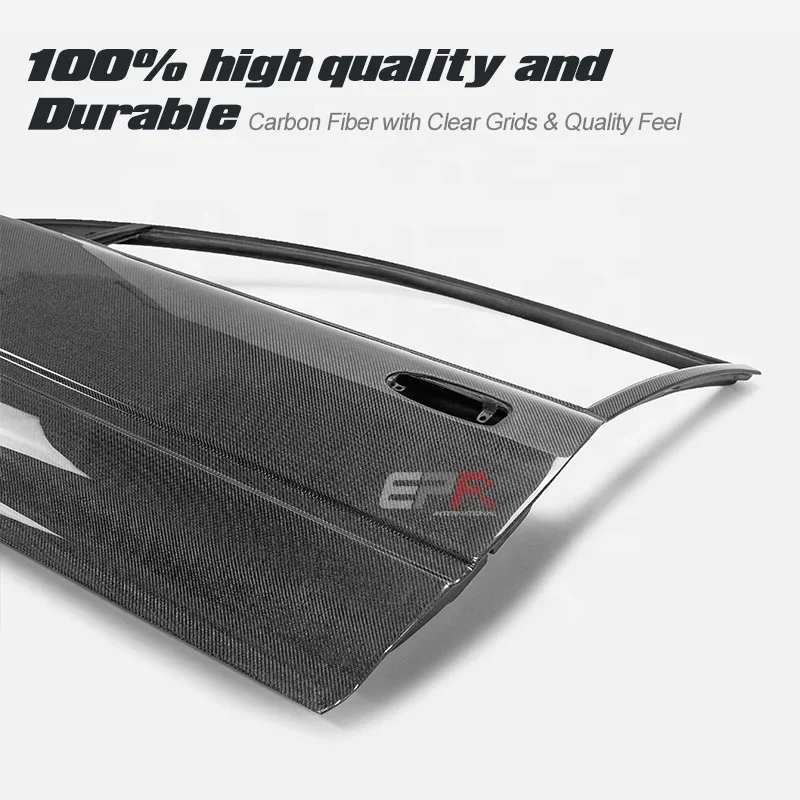 OEM Replacement Door for Honda Civic 5th Gen EG Model Years 1991-1995 Hatchback Version Carbon Fiber