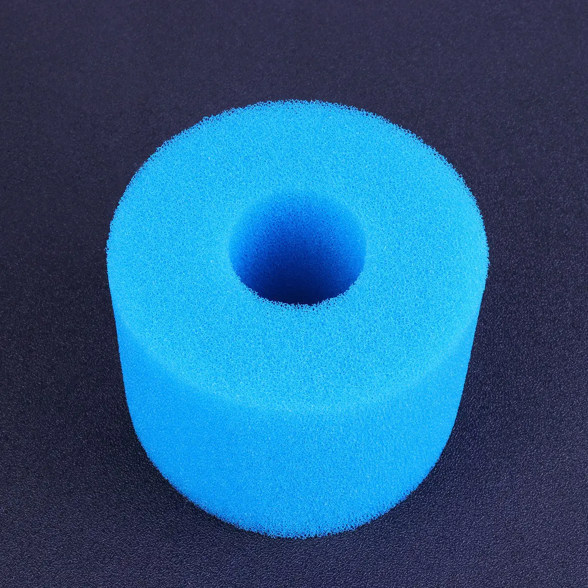 4Pcs Premium Sponge Filter Cylinder for Aquarium Fish Tank Pre Filter Sponge Column Blue Size 2 Reusable Biological Filtration