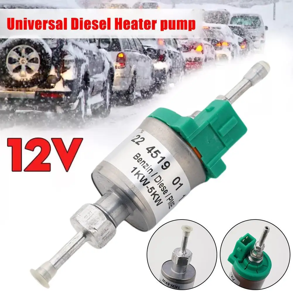 12V 5KW Universal Car Air Diesel Parking Oil Fuel Pump Ultra Quiet Metal Car Heater Fuel Pump For Eberspacher Heater