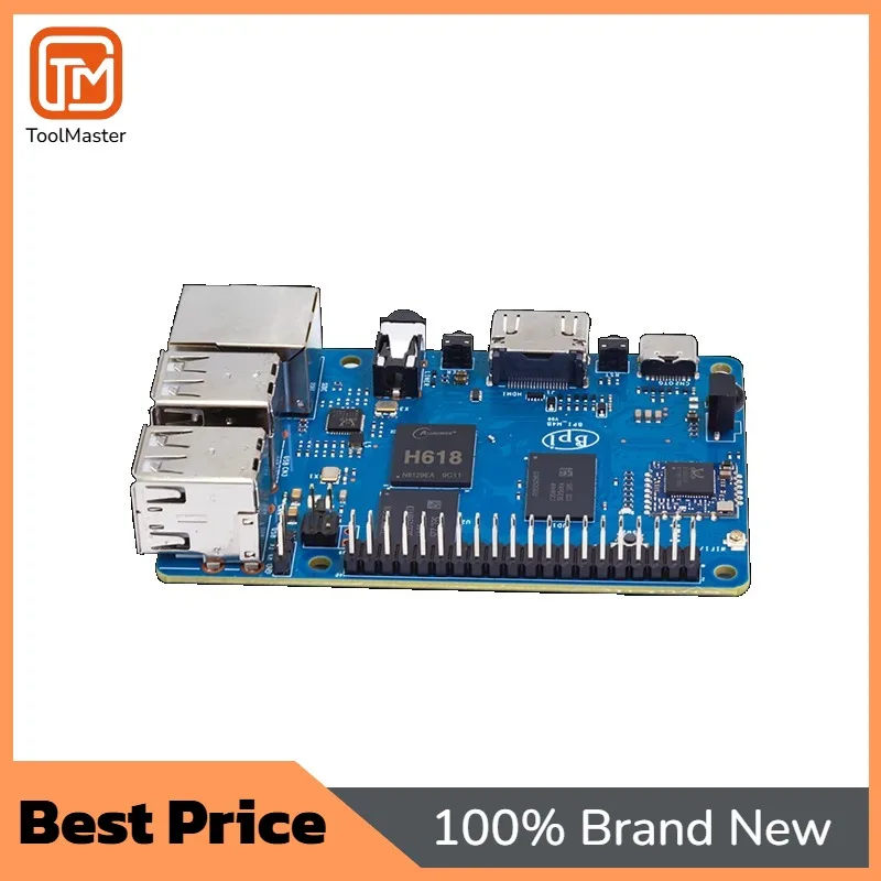 【Hot Sale】Banana Pi BPI-M4 Berry Allwinner H618 Quad-core Cortex-A53 2G LPDDR4 RAM 8G EMMC WIFI BT Development Board Single Boar