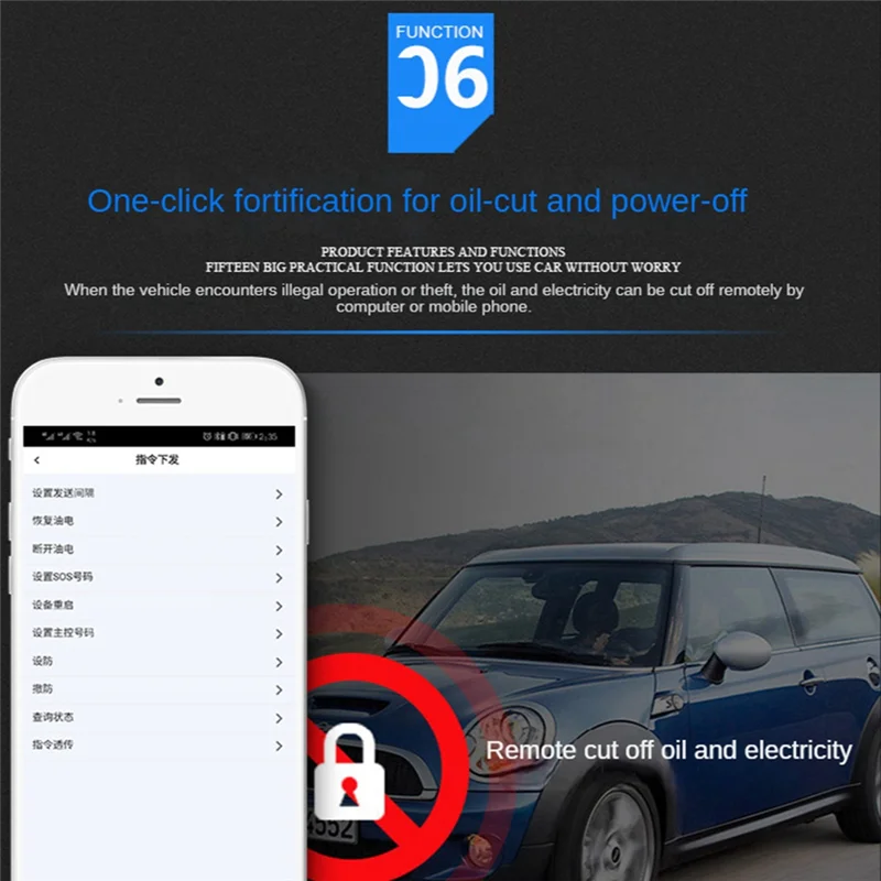 

A96E-автомобильный трекер GPS GSM LBS мини GPS мотоцикл 9-90 В отключение вибрационного локатора превышения скорости топлива отслеживание