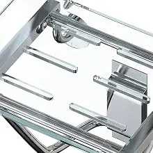 Folding Shower Seat and Bench Wall Mounted, Transparent