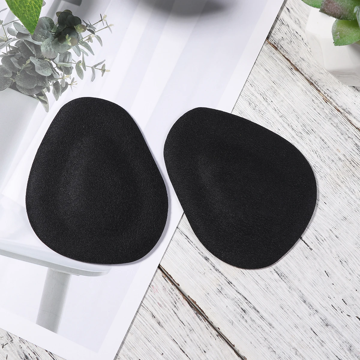 

Forefoot Cushion Anti-Slip Half Insoles High Heel Shoe Pads Thickened Foot Support Flannel Material