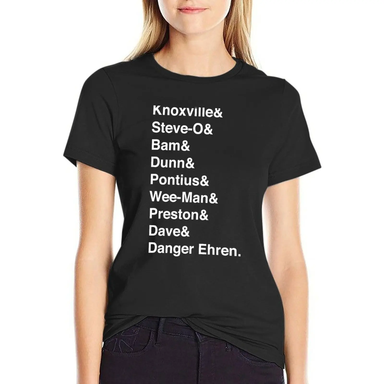 

Jackass Names T-Shirt plus sizes sublime ariat shirts for Women