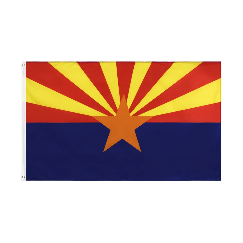 60×90 90x150 120×180CM Arizona Emblem Flag Polyester Printed Banner US state Tapestry For Decor