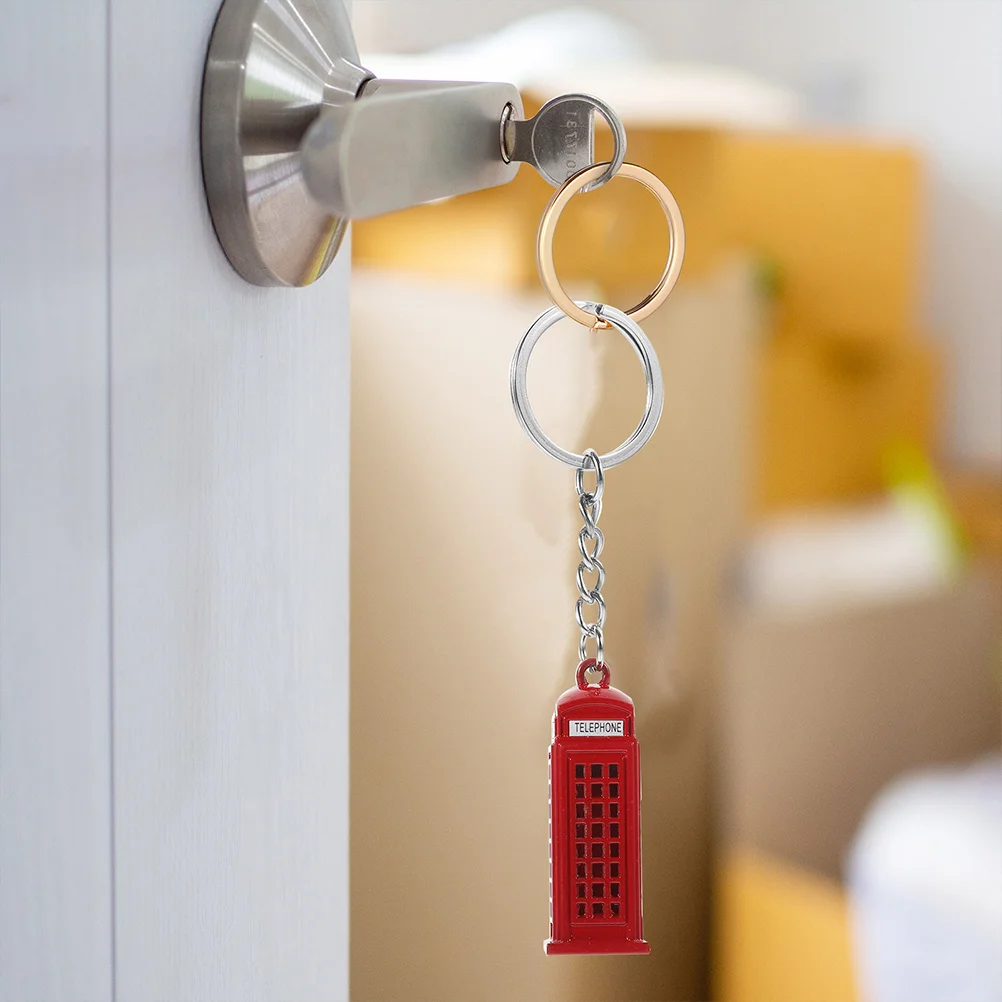 Portachiavi con bandiera del regno unito regali di londra portachiavi porta Souvenir ciondolo in lega di cartoni animati decorazione da appendere Big Ben borsa da donna in zinco britannico