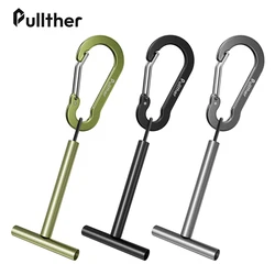 Pullther-Support de pêche à la mouche pour stocker plusieurs porte-Végétde ligne de Tippet, porte-bobine de Leader durable en aluminium