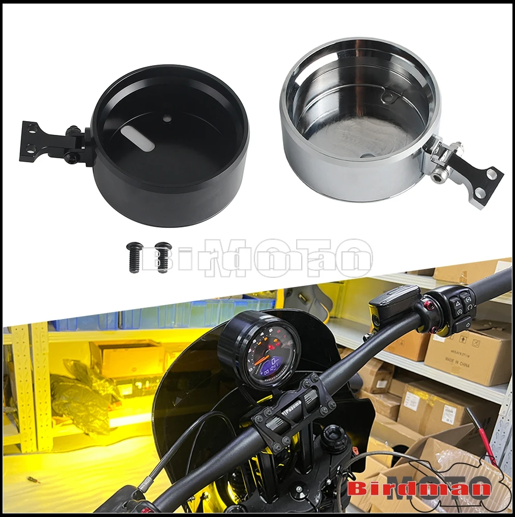 

Adjustable T-Bar Digital Gauge Mount Housing Bracket Relocation Kit For Harley Softail M8 Low Rider S FXLRS Fat Bob FXFB/S 18-24