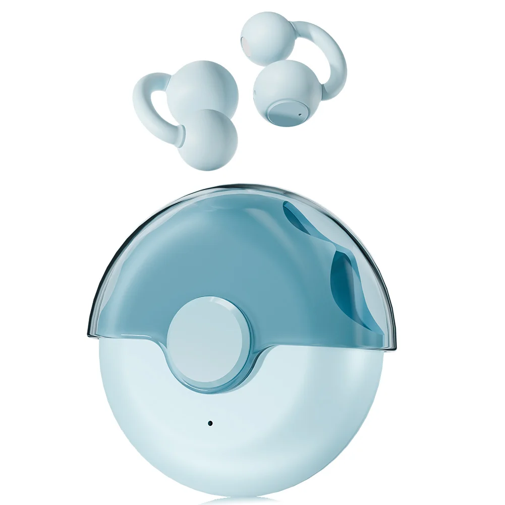 

Беспроводные наушники-клипсы с Bluetooth 5.3, двухъядерным процессором, технологией ACS, двусторонним шумоподавлением, подключением к двум устройствам, вращающимся чехлом, сенсорным управлением, спортивный дизайн.