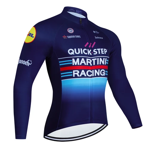 Imagen 1 del producto 2024 equipo de paso rápido otoño Ciclismo Jersey hombres mangas largas Peo Ciclismo Ropa MTB Maillot Ropa Ciclismo bicicleta uniforme deportivo