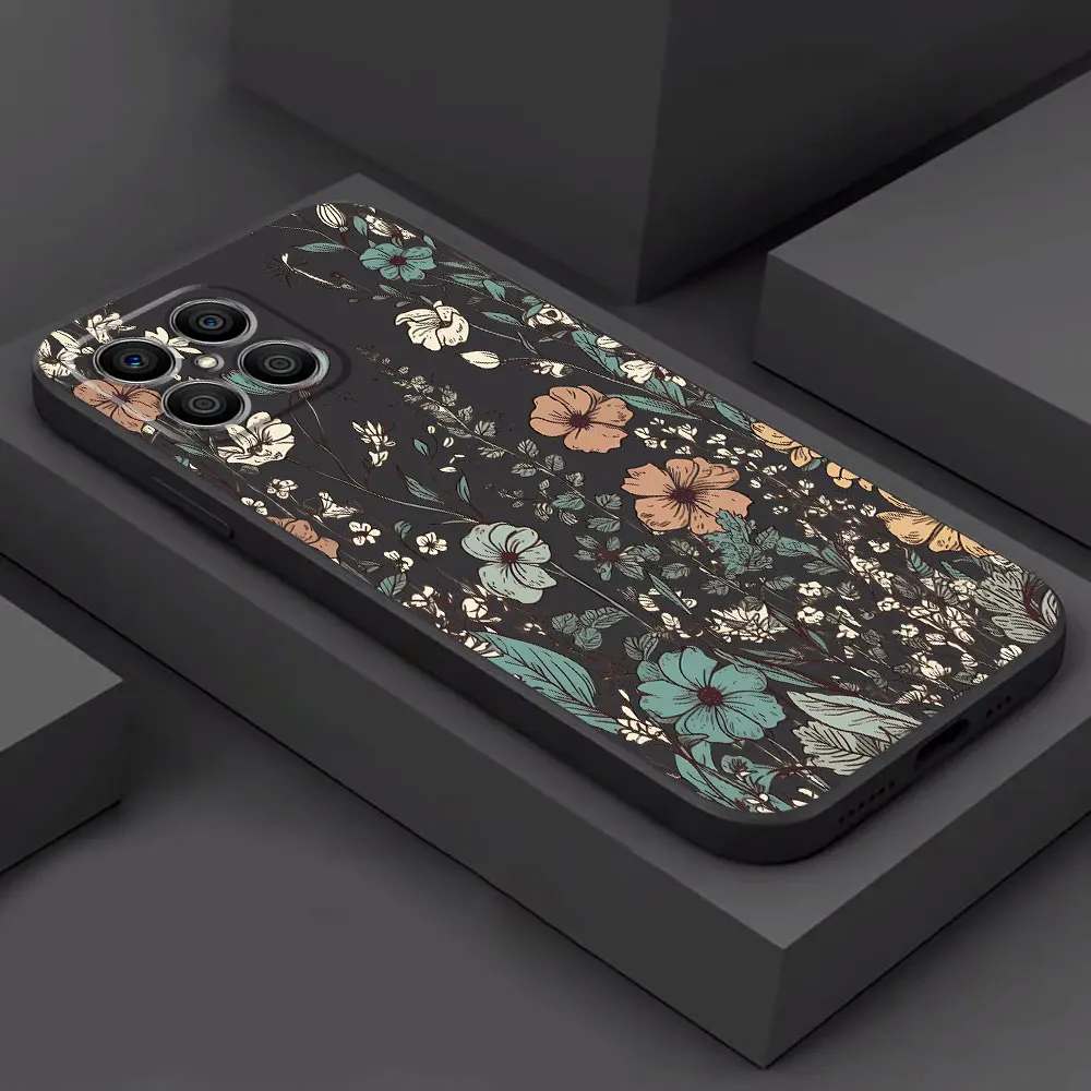 Butterfly Flower Case for Honor X6a X8a 8X 70 Magic5 Lite 90 Pro X9a X8 X6 X7 Magic5 Silicone Art Cover