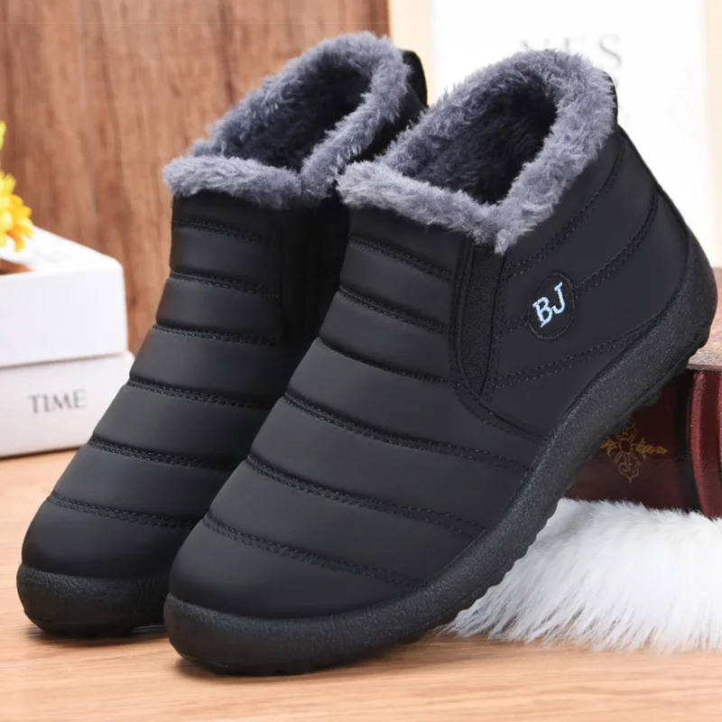 Men Sneakers Keep Warm Winter Sneakers For Couple Winter Shoes Men Casual Sneaker Chaussure Hommes Lightweight Fur Shoes Loafers